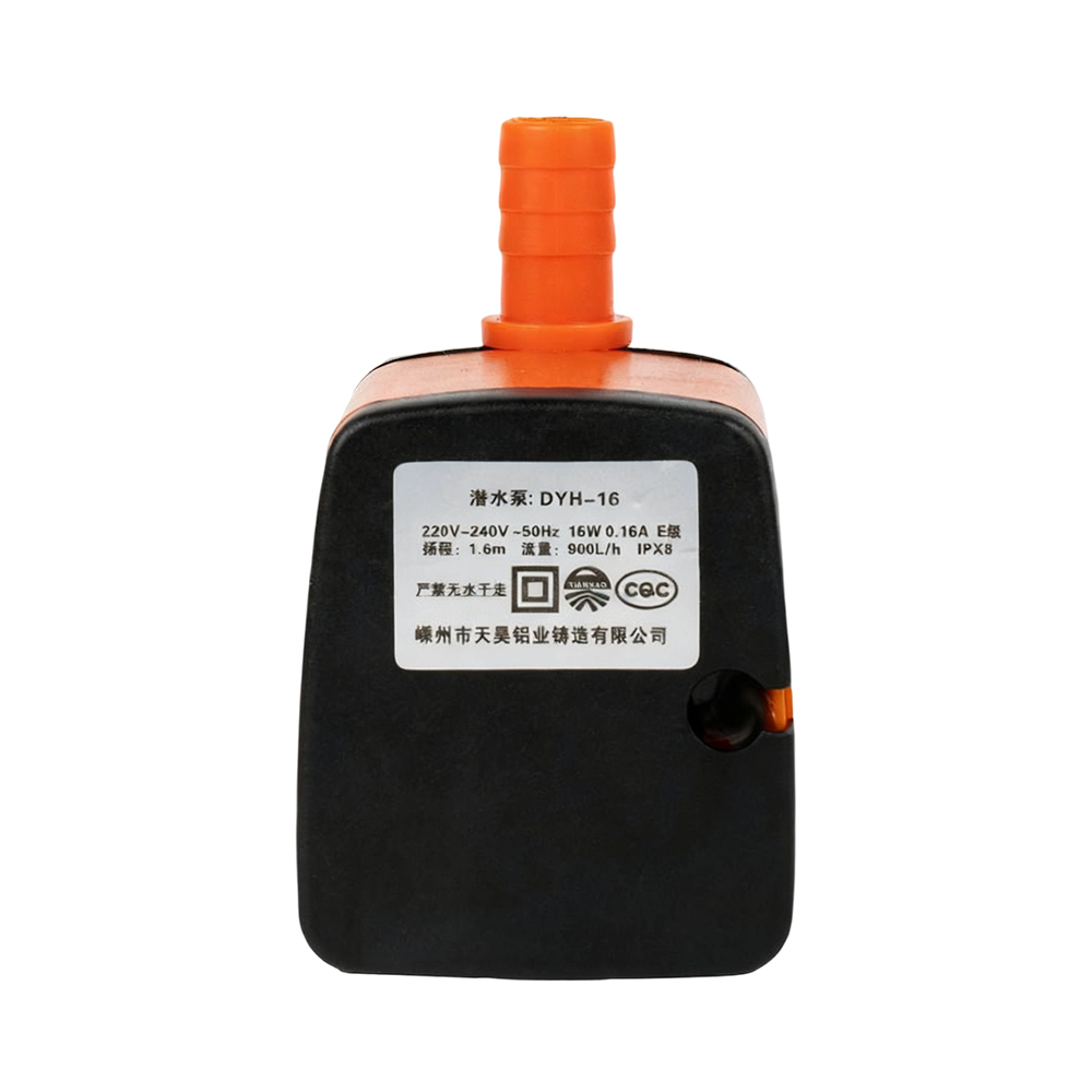 DYH-16 Pompa Air Kipas Pendingin 16W Anti-kotor Segel Resin Kepala Tinggi